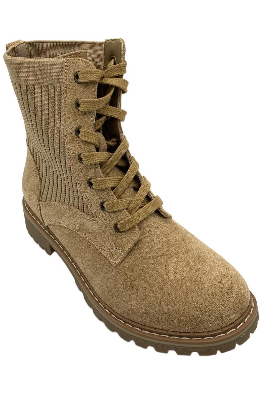 Boutique By Corkys Women's Ceep It Real Boot Camel Suede - Medium